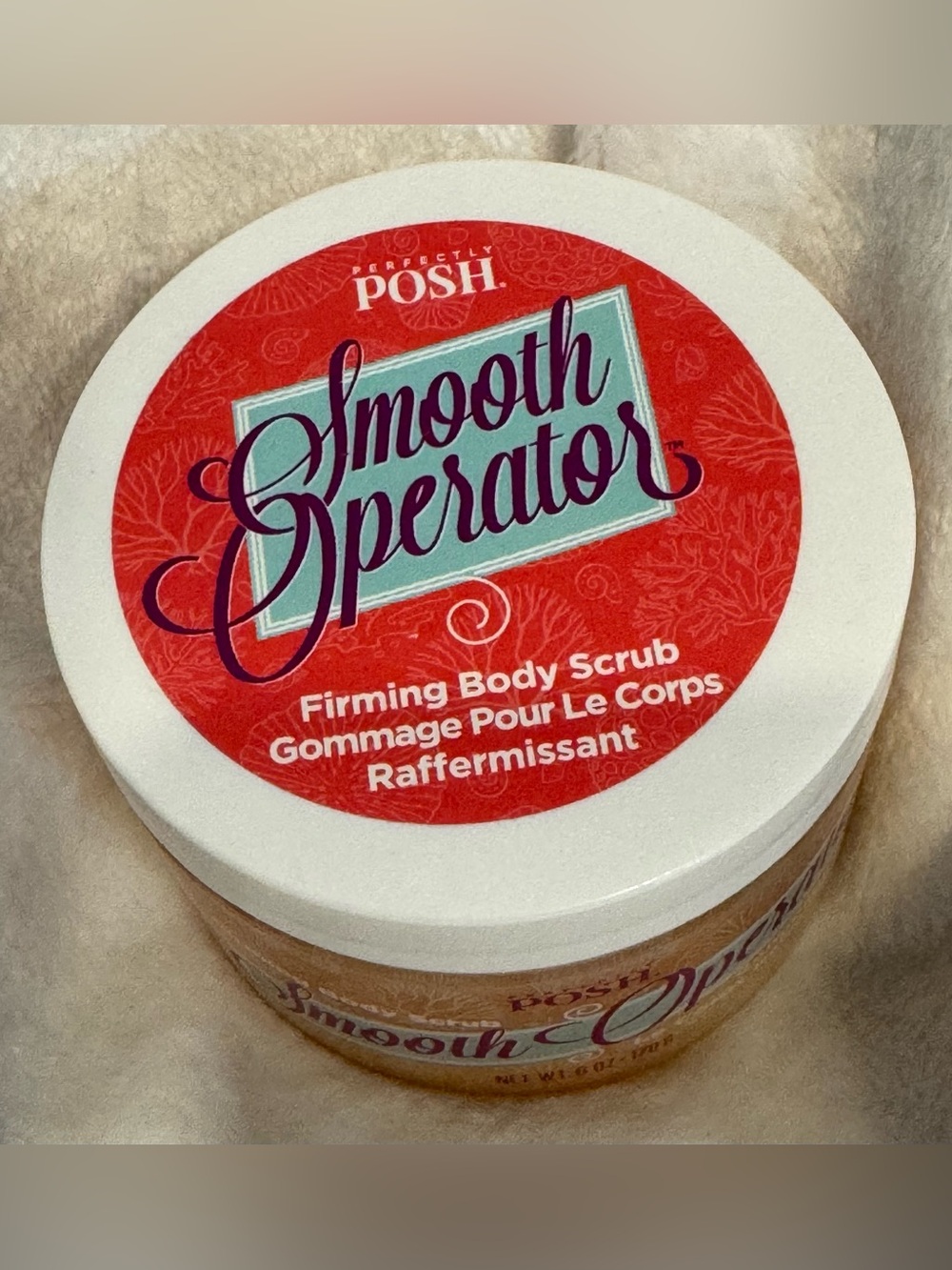 Perfectly Posh Smooth Operator Firming Body Scrub NWT